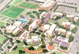 aerial view of proposed master plan