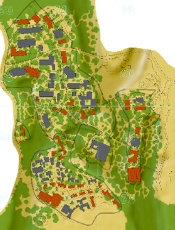 Illustrative plan of proposed core conditions